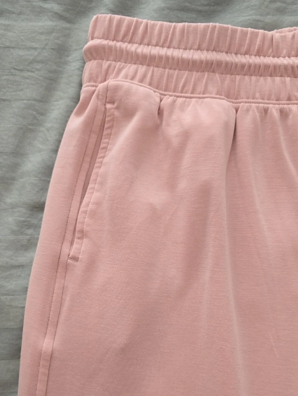 FLX Pink Cropped Sweatshirt and Jogger Set